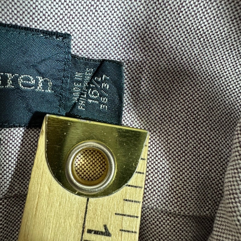 Ralph Lauren Mens Classic Fit Oxford Shirt Logo Lavender 16.5 36/37 100% Cotton - Picture 7 of 8
